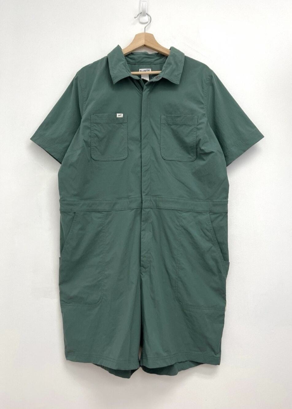 Duluth Women's Heirloom Gardening 7" Short Coveralls Lightweight Utility UPF XL